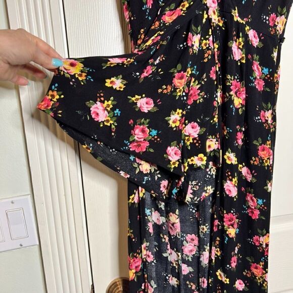 Lucy Love Jumpsuit Romper Maxi Dress sz Medium - Picture 5 of 8